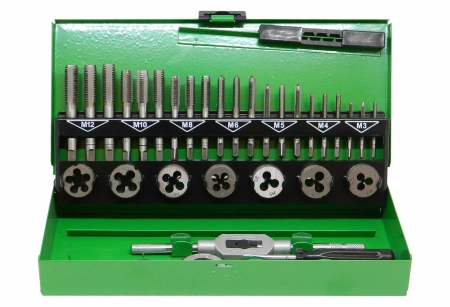 Набор плашек и метчиков Резолюкс из 32-х предметов изображения