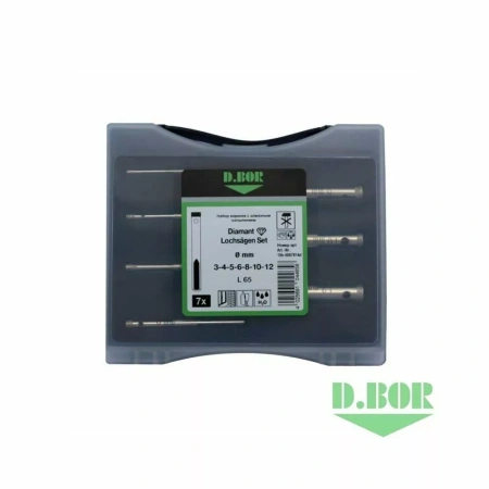 Набор коронок с алмазным напылением D.BOR  7 шт. изображения