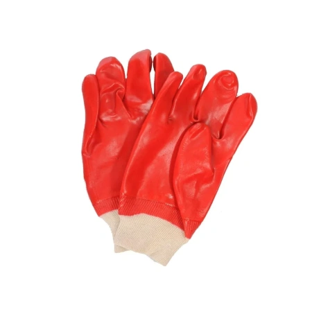 Перчатки маслобензостойкие красные изображения