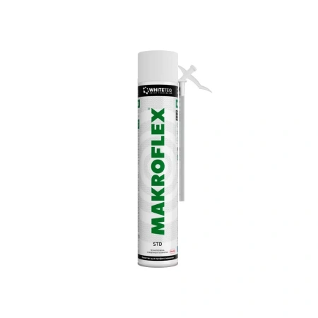 Mонтажная пена Makroflex WhiteTeq STD белая (0,75л) 2598467 изображения