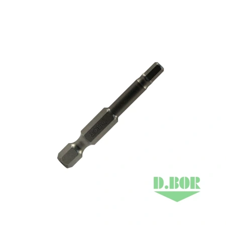 Биты намагниченные D.BOR MAGNETIC, HEX 4x50 мм, E 6,3  (10 шт.) изображения