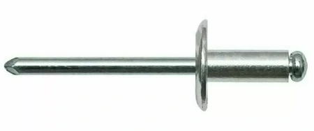Al/St TL Вытяжная заклепка - алюминий/сталь, увеличенный бортик 3,2x6,5 (1,0-3,0) изображения
