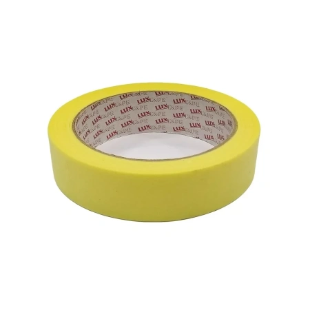 Малярная лента Luxtape 0,030х25м жёлтая изображения