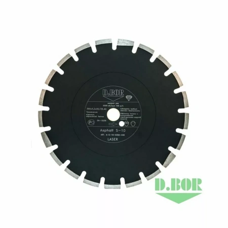 Алмазный диск D.BOR Asphalt S-10, 300x3x30/25,4 изображения