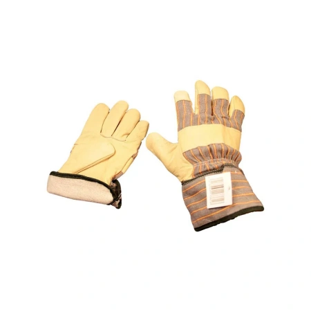 Перчатки кож комбинированные, утепленные изображения