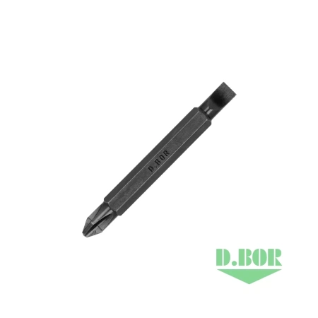 Биты намагниченные D.BOR двухстор. MAGNETIC, Ph2-Sl5.5 x 60 мм, ACR2 (10 шт.) изображения